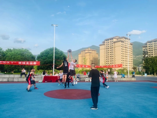 不負春光，激情碰撞——籃球友誼賽 