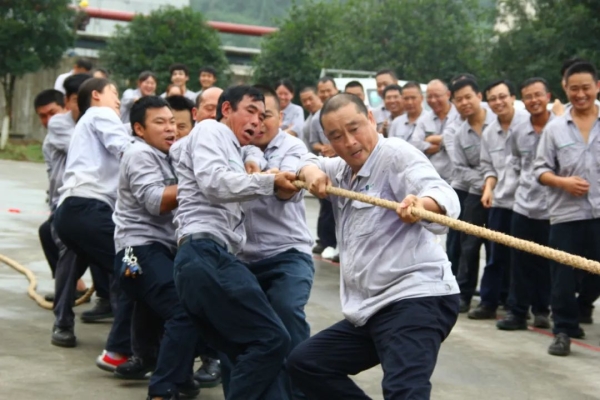 發(fā)力吧，鵬凱人！——喜迎建黨一百周年拔河比賽 